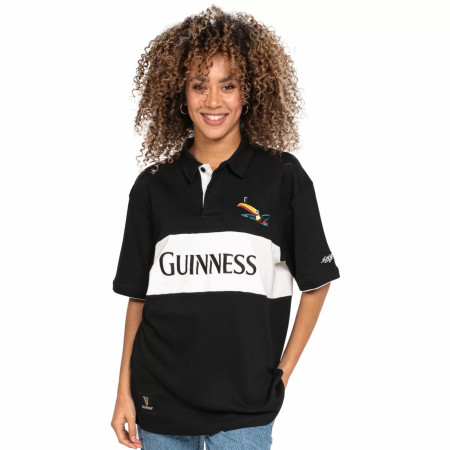 Guinness Toucan Short Sleeve Rugby Polo Shirt
