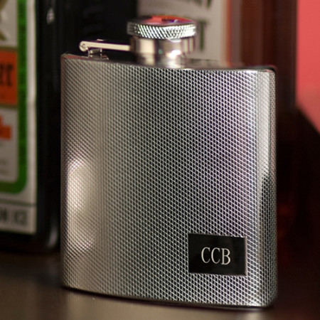 Personalized 4 Ounce Custom Stainless Steel Flask