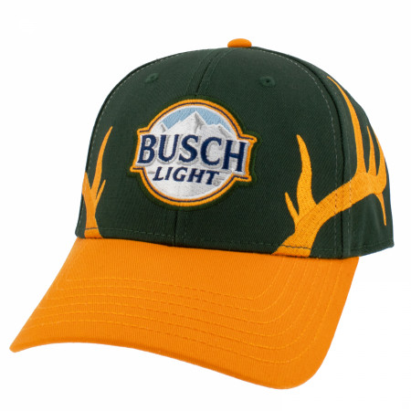 Busch Light Hunting Deer Antlers Adjustable Hat