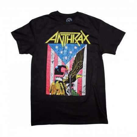 Anthrax Dredd Eagle T-Shirt