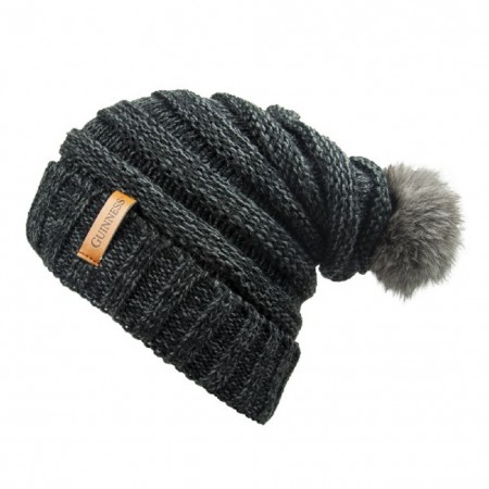 Guinness Grey Slouchy Winter Hat