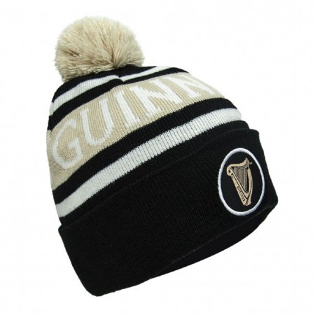 Guinness Premium Black and White Winter Hat