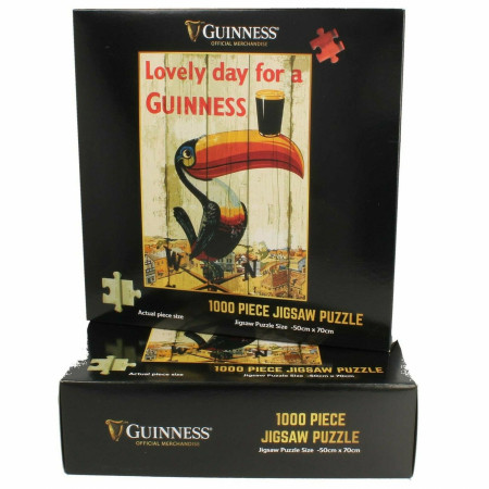 Guinness Toucan Poster 1000 Piece Jigsaw Puzzle