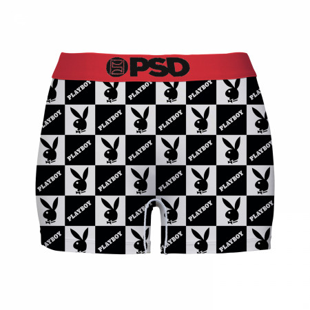 Playboy Checkers PSD Boy Shorts Underwear