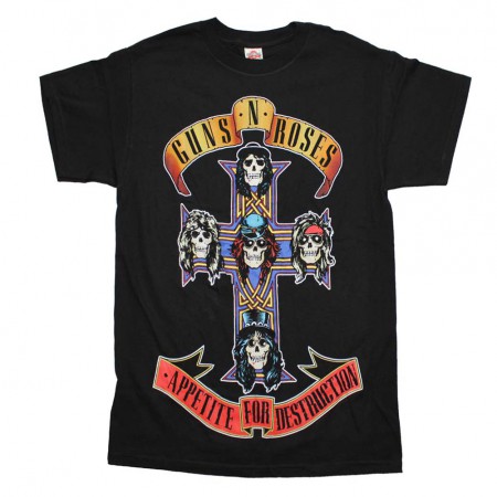 Guns n Roses Appetite For Destruction Jumbo Print T-Shirt