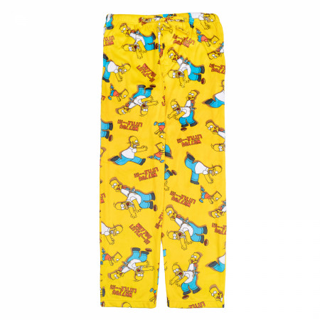 The Simpsons Homer and Bart Sleep Pants