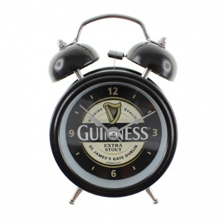 Guinness Extra Stout Label Alarm Clock