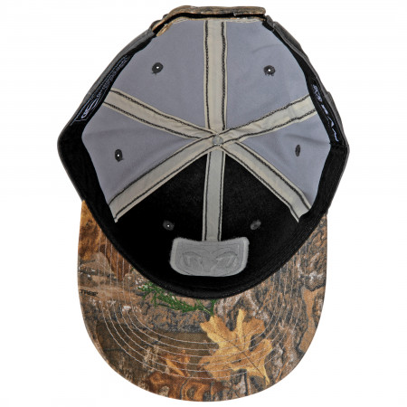 Ram Woven Patch Camo Logo Pre-Curved Adjustable Hat