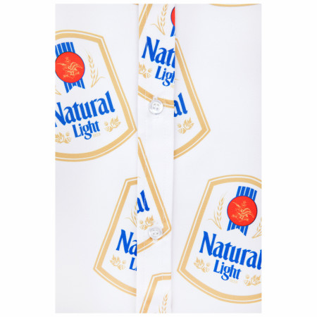Natural Light Vintage Logo All Over Print Hawaiian Shirt