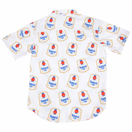 Natural Light Vintage Logo All Over Print Hawaiian Shirt