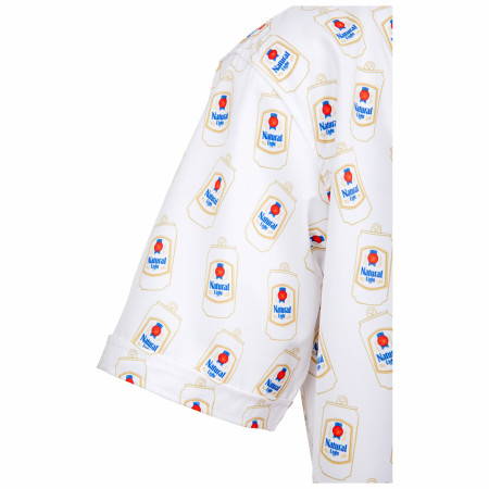 Natural Light 1977 Vintage Can All Over Print Hawaiian Shirt