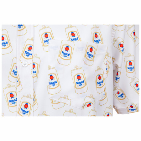 Natural Light 1977 Vintage Can All Over Print Hawaiian Shirt