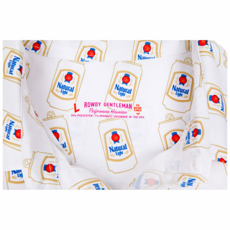 Natural Light 1977 Vintage Can All Over Print Hawaiian Shirt