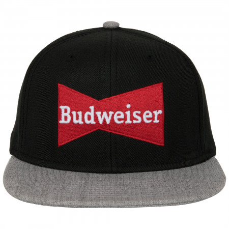 Budweiser Wool Brim Snapback Hat