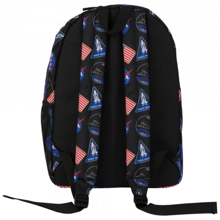 Nasa American Flag All Over Print Backpack