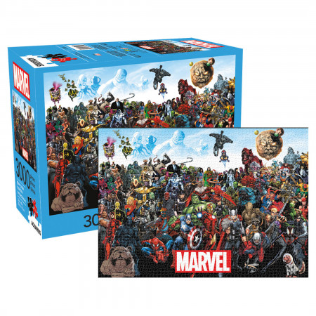 Marvel Cast Team Up 3,000 Piece Puzzle