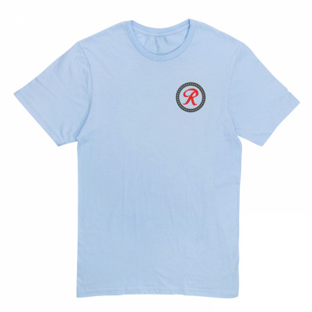 Rainier Vintage Logo Front and Back Print T-Shirt