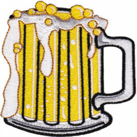 Mug of Beer 3'x3.2' Patch