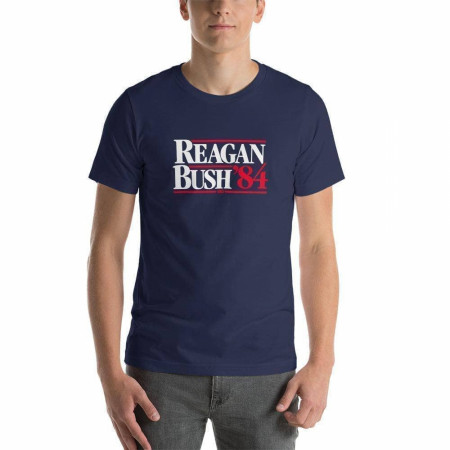 Reagan Bush '84 - Navy Tee