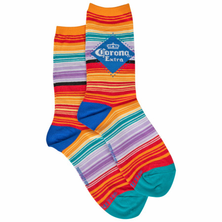 Corona Extra Classic Logo Multi-Colored Women's Socks