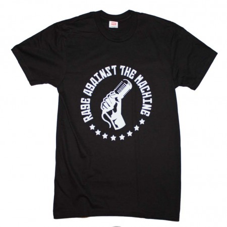 Rage Against the Machine Microphone Slim Fit T-Shirt