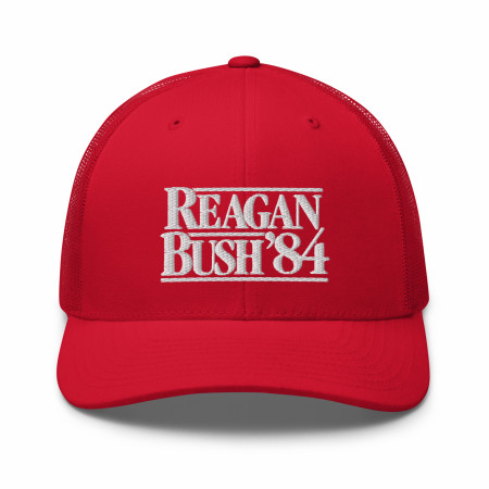 Reagan Busch '84 Red Trucker Hat
