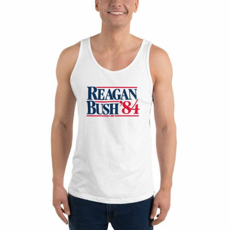 Reagan Bush '84 - White Tank