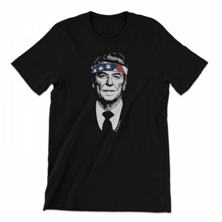 Rowdy Reagan American Flag Bandanna T-Shirt
