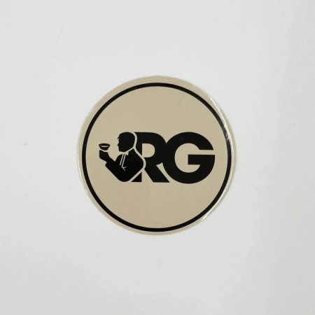 RG Toasting Man Sticker