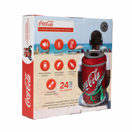 Coca-Cola Can Shaped Bluetooth Speaker Cooler Bag