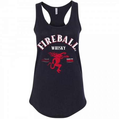Fireball Whisky Women's Racerback Tank Top