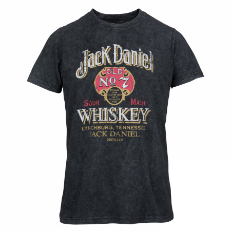 Jack Daniel's Old No. 7 Sour Mash Women's Mineral Wash T-Shirt
