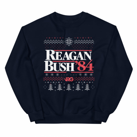 Reagan Bush '84 Ugly Christmas Sweater