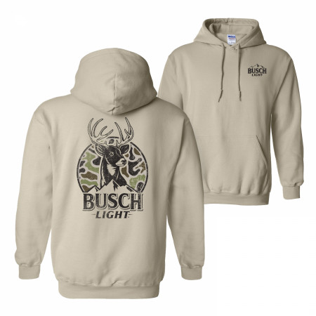 Busch Light Deer Hunting Camo Logo Hoodie