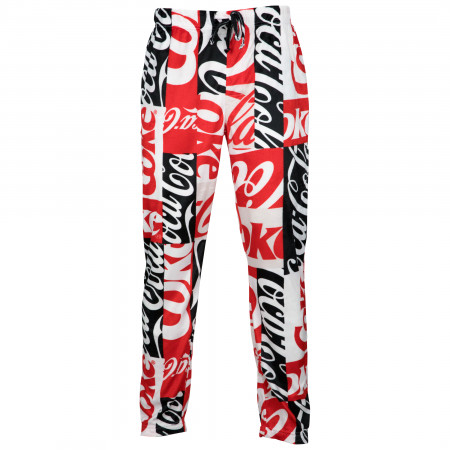 Crazy Boxers Coca-Cola Logos Pajama Pants