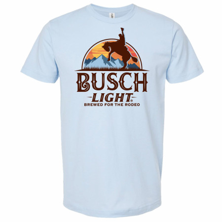 Busch Light Brewed For The Rodeo Sunset T-Shirt