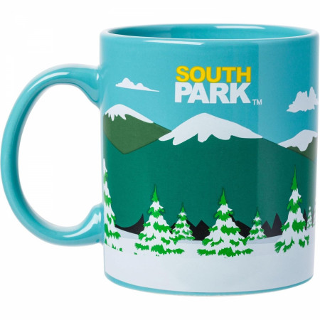 South Park Bus Stop 20oz Ceramic Camper Mug