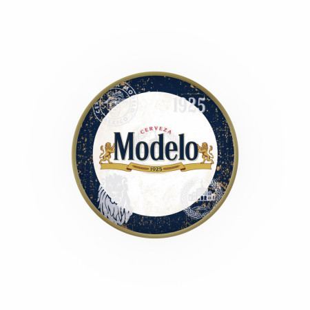 Modelo Especial Golden Lion Logo Swivel Bar Stool