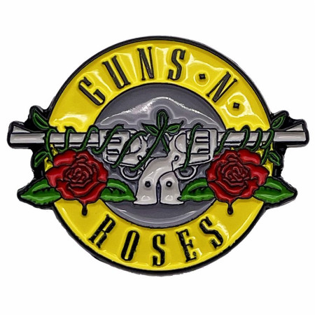 Guns N Roses Bullet Logo 1.25' Lapel Pin